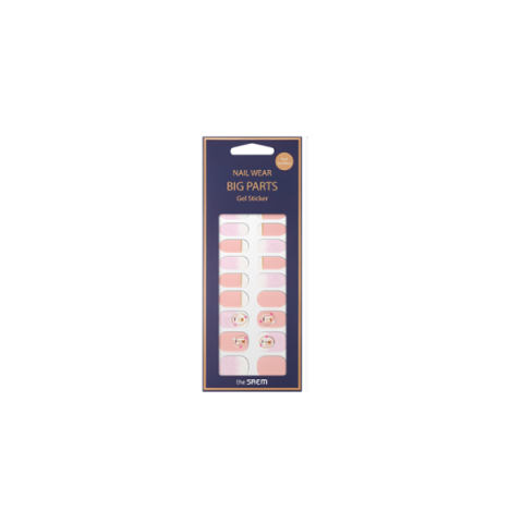 The Saem - Nail Wear Big Parts Gel Autocollant 07 - 32pièces The Saem - Nail Wear Big Parts Gel Autocollant 07 - 32pièces