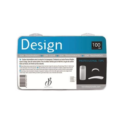 Tips design semi-transparentes - 100 tips Beauty Nails Tips design semi-transparentes - 100 tips Beauty Nails