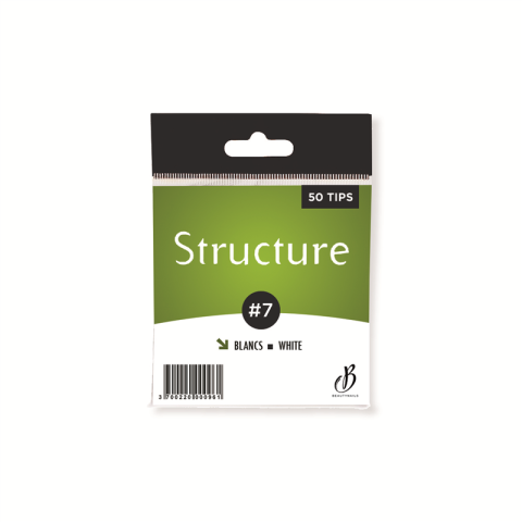 Tips Structure blanches n07 - 50 tips Beauty Nails Tips Structure blanches n07 - 50 tips Beauty Nails