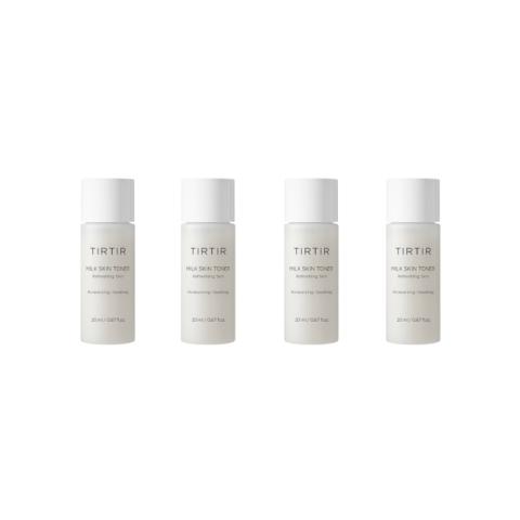 TIRTIR - Milk Skin Toner - 20ml (4ea) Set TIRTIR - Milk Skin Toner - 20ml (4ea) Set