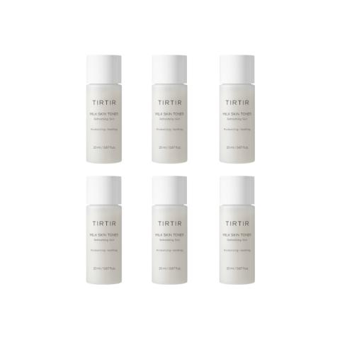 TIRTIR - Milk Skin Toner - 20ml (6ea) Set TIRTIR - Milk Skin Toner - 20ml (6ea) Set