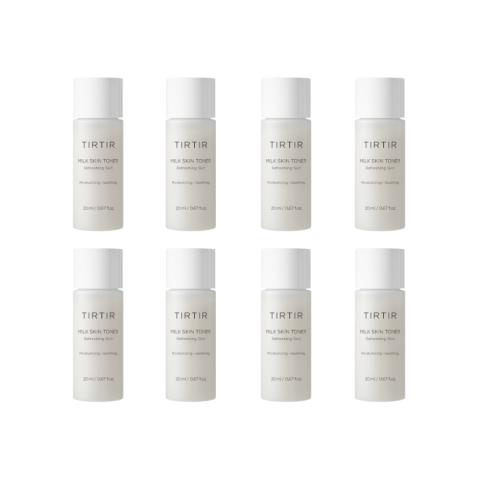 TIRTIR - Milk Skin Toner - 20ml (8ea) Set TIRTIR - Milk Skin Toner - 20ml (8ea) Set