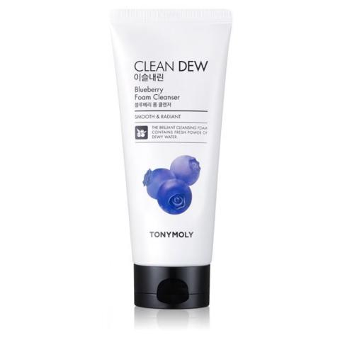 TONY MOLY - Clean rosée, mousse nettoyante - Blueberry