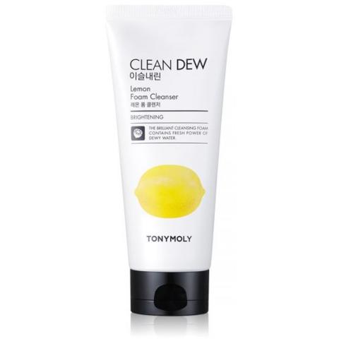 TONY MOLY - Clean rosée, mousse nettoyante - Lemon TONY MOLY - Clean rosée, mousse nettoyante - Lemon