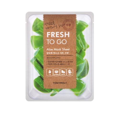 TONY MOLY - Fresh To Go, Feuille de masque - ALOE - 1pièce
