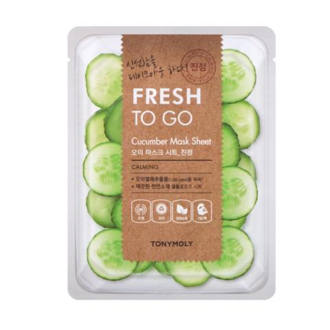 TONY MOLY - Fresh To Go, Feuille de masque - CONCOMBRE - 1pièce TONY MOLY - Fresh To Go, Feuille de masque - CONCOMBRE - 1pièce