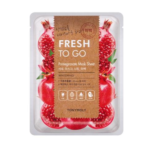 TONY MOLY - Fresh To Go, Feuille de masque - GRENADE - 1pièce