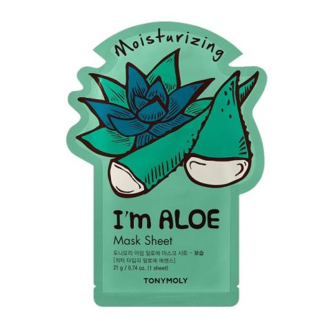 TONY MOLY - I'm Real Feuille de masque - Aloe - 21g