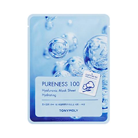 TONY MOLY - Pureness 100, Feuille de masque - Acide Hyaluronique - TONY MOLY - Pureness 100, Feuille de masque - Acide Hyaluronique -