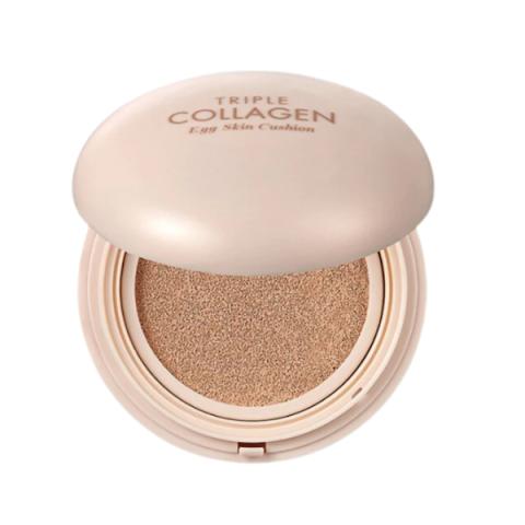TONYMOLY - Coussin peau d'œuf triple collagène SPF50+ PA++++ - 15g - 02 Warm Beige