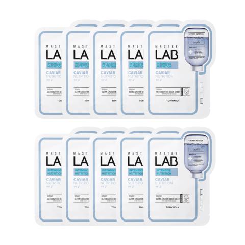 TONYMOLY - Master Lab Real Mask Sheet - Caviar - 1pc (10ea) Set TONYMOLY - Master Lab Real Mask Sheet - Caviar - 1pc (10ea) Set
