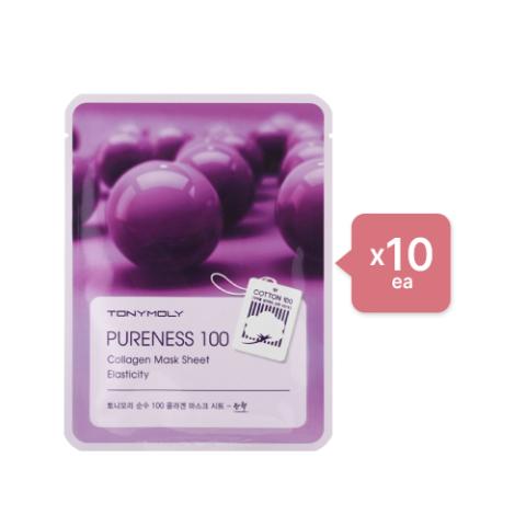 TONYMOLY - Set Feuille de masque Pureness 100 - Collagen (10ea) Set TONYMOLY - Set Feuille de masque Pureness 100 - Collagen (10ea) Set