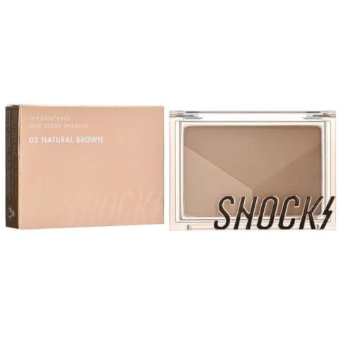 TONYMOLY - Le Shocking One Clear Shading - 9g - 02 Natural Brown TONYMOLY - Le Shocking One Clear Shading - 9g - 02 Natural Brown
