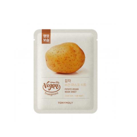 TONYMOLY - Truegreen Feuille de masque végétalien - 1pièce - Potato TONYMOLY - Truegreen Feuille de masque végétalien - 1pièce - Potato