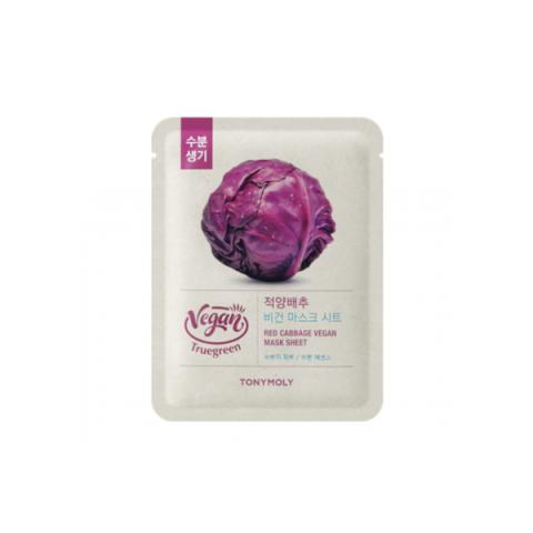 TONYMOLY - Truegreen Feuille de masque végétalien - 1pièce - Red... TONYMOLY - Truegreen Feuille de masque végétalien - 1pièce - Red...