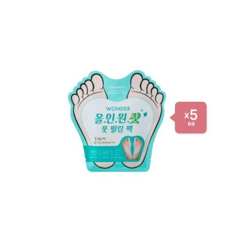 TONYMOLY - Wonder All-in-One Shot Foot Peeling Pack - 20g x 2ea... TONYMOLY - Wonder All-in-One Shot Foot Peeling Pack - 20g x 2ea...
