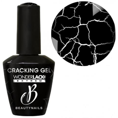 Top coat Cracking gel Black Wonderlack 12ML Beauty Nails Top coat Cracking gel Black Wonderlack 12ML Beauty Nails