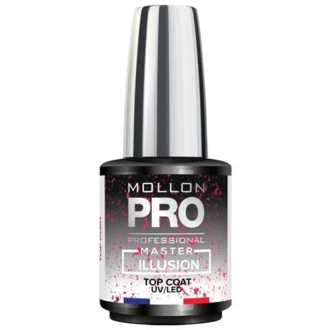 Top coat Master Illusion Pink Mollon Pro 12ML Top coat Master Illusion Pink Mollon Pro 12ML