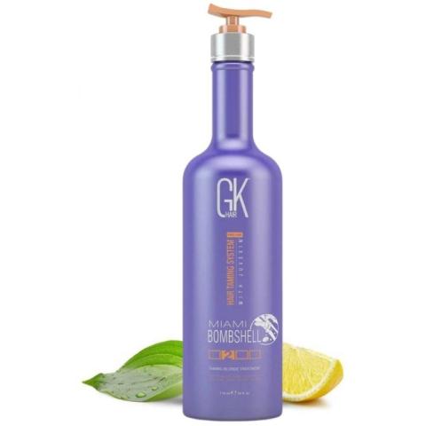 Traitement lissant cheveux blonds Miami Bombshell GK Hair 710ML Traitement lissant cheveux blonds Miami Bombshell GK Hair 710ML