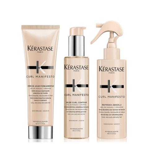 Trio soins coiffants Curl Manifesto Kérastase Trio soins coiffants Curl Manifesto Kérastase