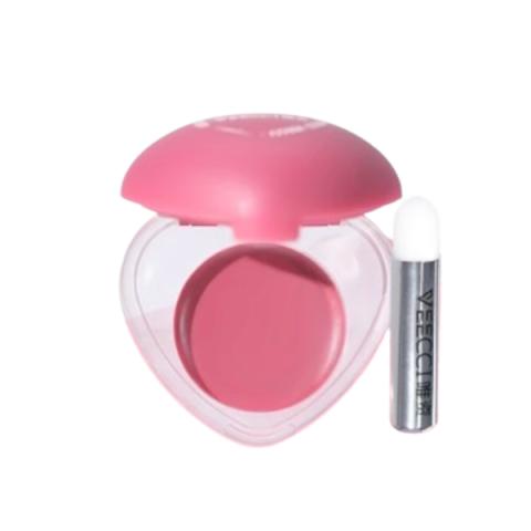VEECCI - Crème multi-usages pour les lèvres et les joues Heart Pudding - 5g - L01 Pure Cherry VEECCI - Crème multi-usages pour les lèvres et les joues Heart Pudding - 5g - L01 Pure Cherry