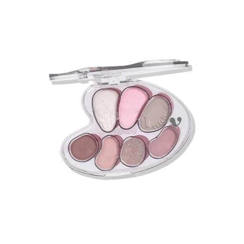 VEECCI - Palette de fards à paupières 7 couleurs pour artistes - 6.5g - D01 Gray Pink Rose VEECCI - Palette de fards à paupières 7 couleurs pour artistes - 6.5g - D01 Gray Pink Rose