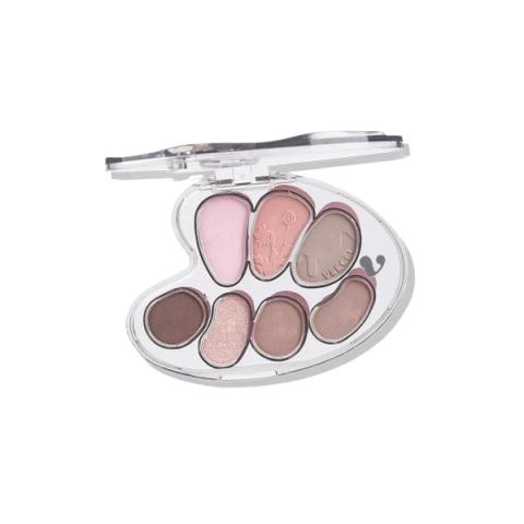 VEECCI - Palette de fards à paupières 7 couleurs pour artistes - 6.5g - D02 Walnut VEECCI - Palette de fards à paupières 7 couleurs pour artistes - 6.5g - D02 Walnut