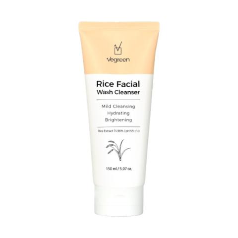 VEGREEN - Nettoyant pour le visage au riz - 150ml
