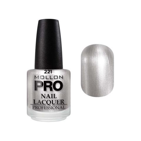 Vernis Classique 15 ml Mollon Pro Silver Shimmer - 221