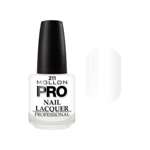 Vernis Classique 15 ml Mollon Pro White Elegance - 211 Vernis Classique 15 ml Mollon Pro White Elegance - 211