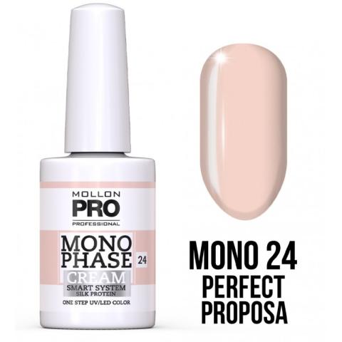 Vernis Monophase n°24 Perfect Proposal uv/led Mollon Pro 10ML