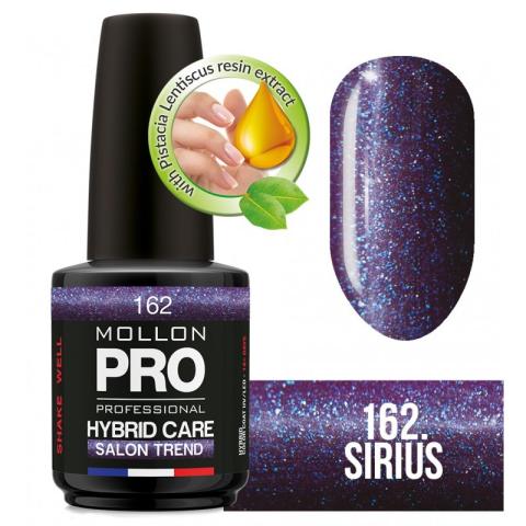 Vernis Semi-permanent Hybrid Care Mollon Pro 15ml Sirus - 162 Vernis Semi-permanent Hybrid Care Mollon Pro 15ml Sirus - 162