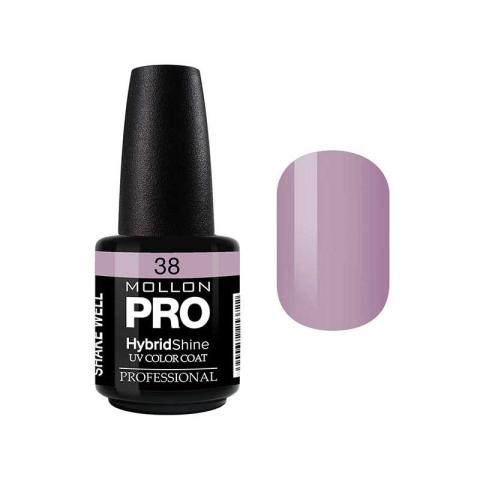 Vernis Semi-Permanent Hybrid Shine Mollon Pro 15ml Aster - 38 Vernis Semi-Permanent Hybrid Shine Mollon Pro 15ml Aster - 38