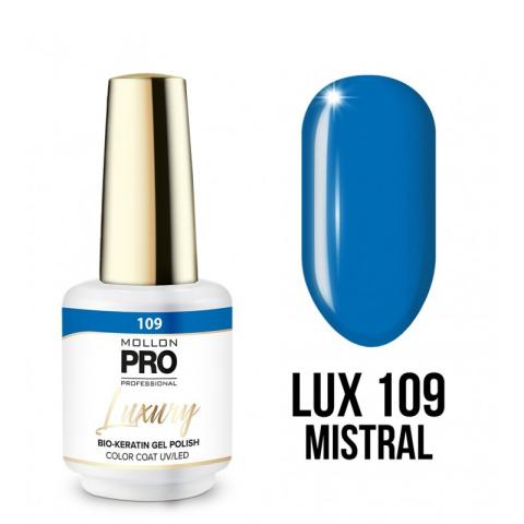 Vernis semi-permanent LUXURY n°109 Mistral Mollon Pro - 8ML Vernis semi-permanent LUXURY n°109 Mistral Mollon Pro - 8ML