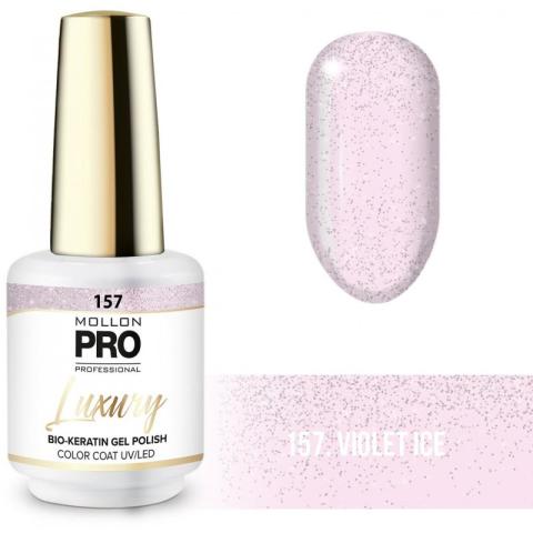 Vernis semi-permanent Luxury n°157 violet ice Mollon Pro 8ML Vernis semi-permanent Luxury n°157 violet ice Mollon Pro 8ML