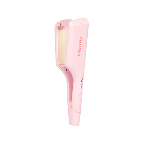 VODANA - Fer à Vague Triple Flow 32mm (220V) - 1pièce - Pink...