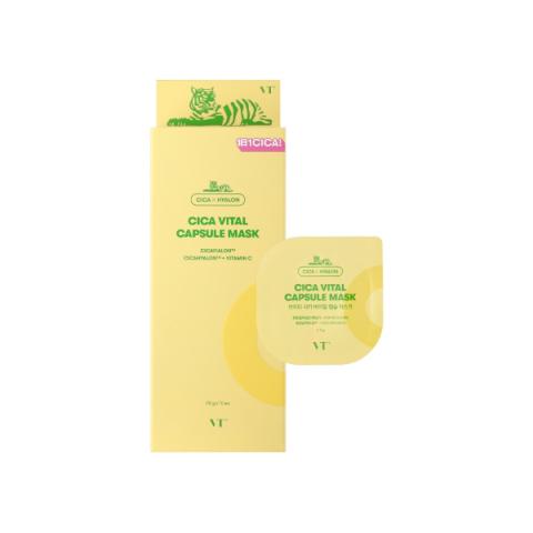 VT - Cica Vital Capsule Masque - 7.5g x 10pièces VT - Cica Vital Capsule Masque - 7.5g x 10pièces