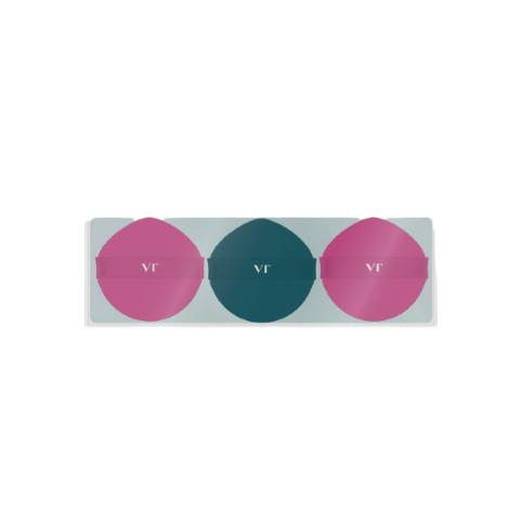 VT - Double Layer Tone Up Cushion Puff - 3ea