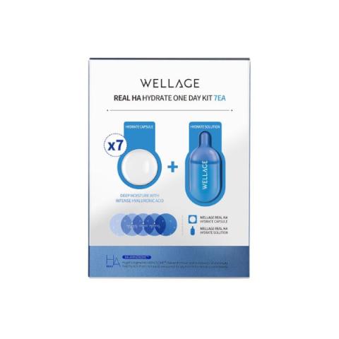 Wellage - Real HA Kit Hydratation Un Jour - 7pièces Wellage - Real HA Kit Hydratation Un Jour - 7pièces