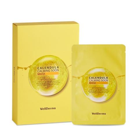 WELLDERMA - Calendula Calming Soon Masque - 10ml*1pièce