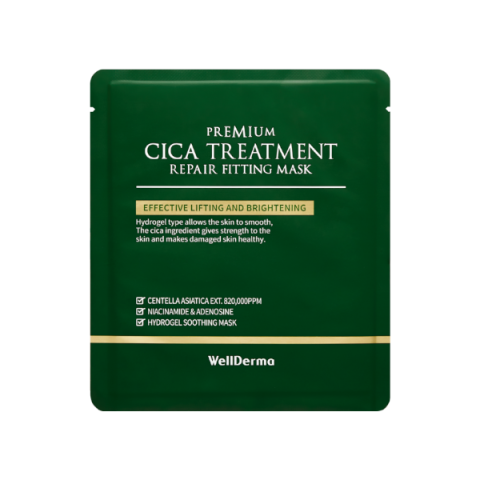 WELLDERMA - Cica Treatment Repair Masque d'ajustement - 1pièce WELLDERMA - Cica Treatment Repair Masque d'ajustement - 1pièce