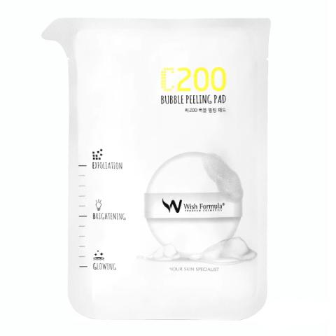 Wish Formula - Tampon Peeling à Bulles C200 - 1pièce