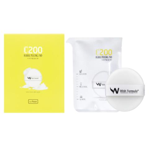 Wish Formula - Tampon Peeling à Bulles C200 - 4pièces
