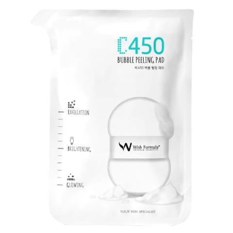 Wish Formula - Tampon Peeling à Bulles C450 - 1pièce Wish Formula - Tampon Peeling à Bulles C450 - 1pièce