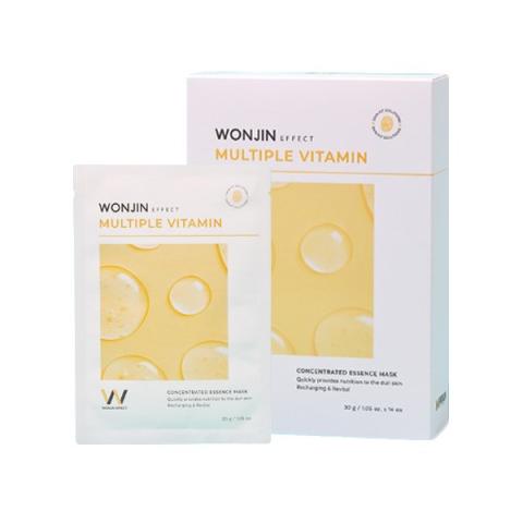 Wonjin - Multiple Vitamin Mask Pack - 30gX14pièces Wonjin - Multiple Vitamin Mask Pack - 30gX14pièces
