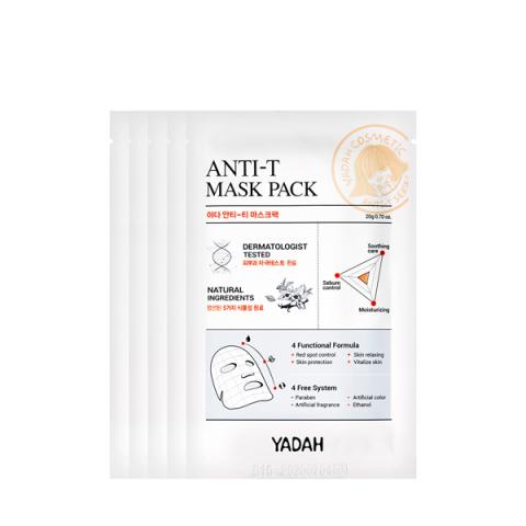 YADAH - Anti-T Mask Pack - 20g*5ea YADAH - Anti-T Mask Pack - 20g*5ea